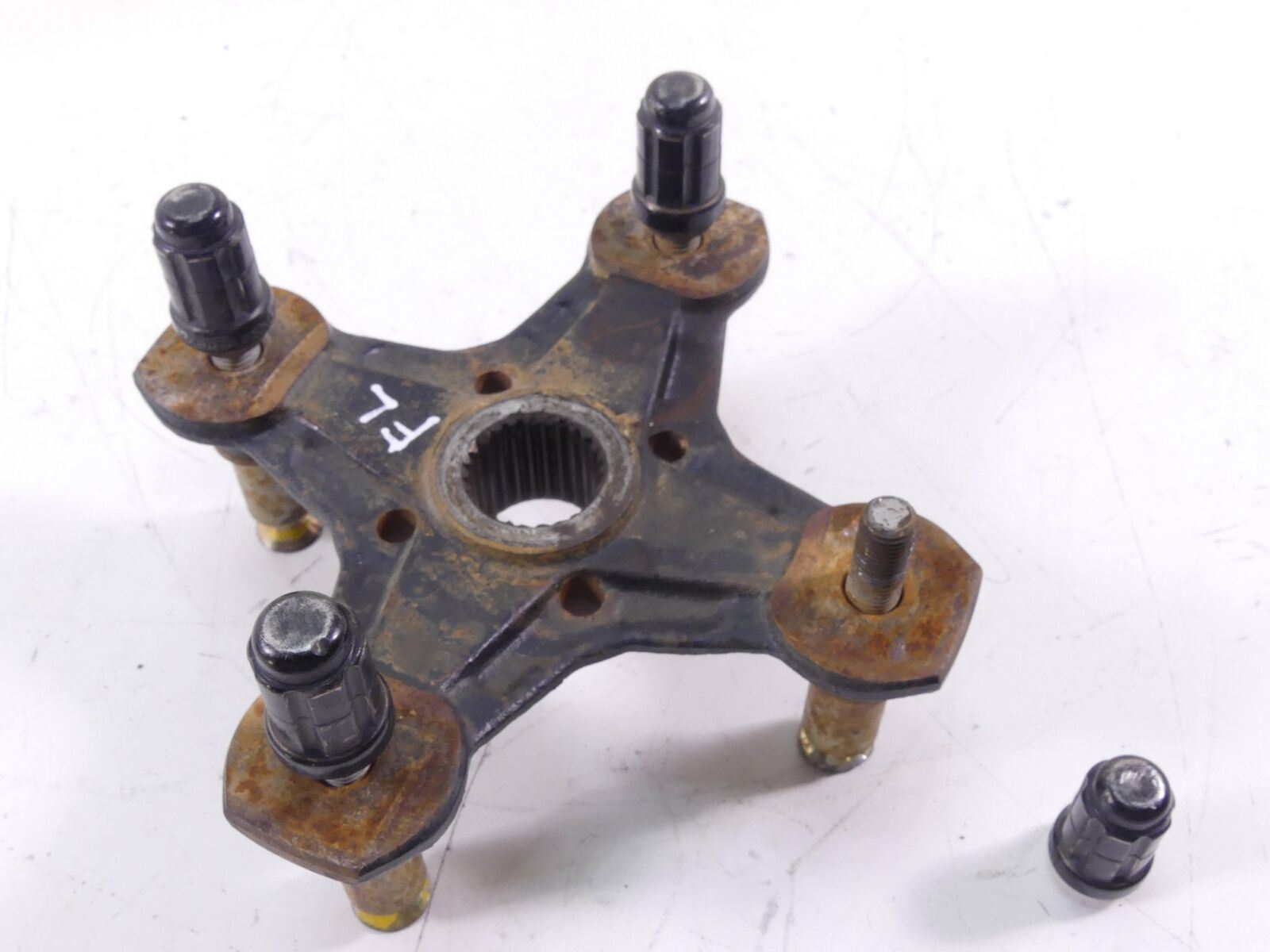 2018 Can-Am Maverick 1000R XMR Front Left Upper Control Arm & Spindle 706202935 {{ shop.shopifyCountryName }} - Mototech271