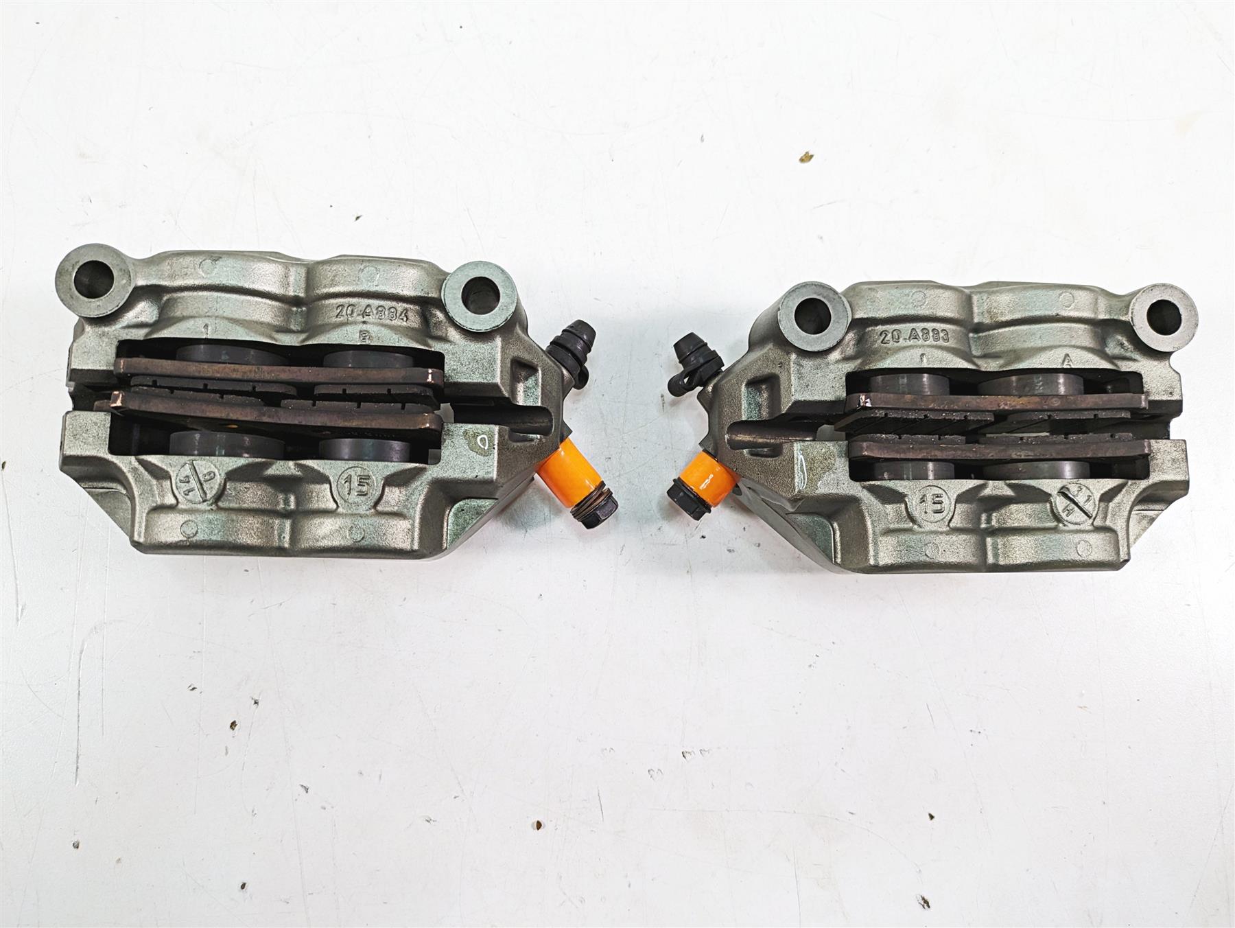 2016 Ducati Panigale 1299 S Front 100mm Brembo Brake Calipers 61041371A 61041381 {{ shop.shopifyCountryName }} - Mototech271