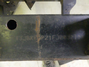 2015 Can-Am Commander 1000XT Straight Main Frame Chassis Cln Clr 715002495 | Mototech271