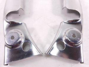 2011 Harley Touring FLHP Road King Rear Chrome Fender Braces Struts Set 47526-09