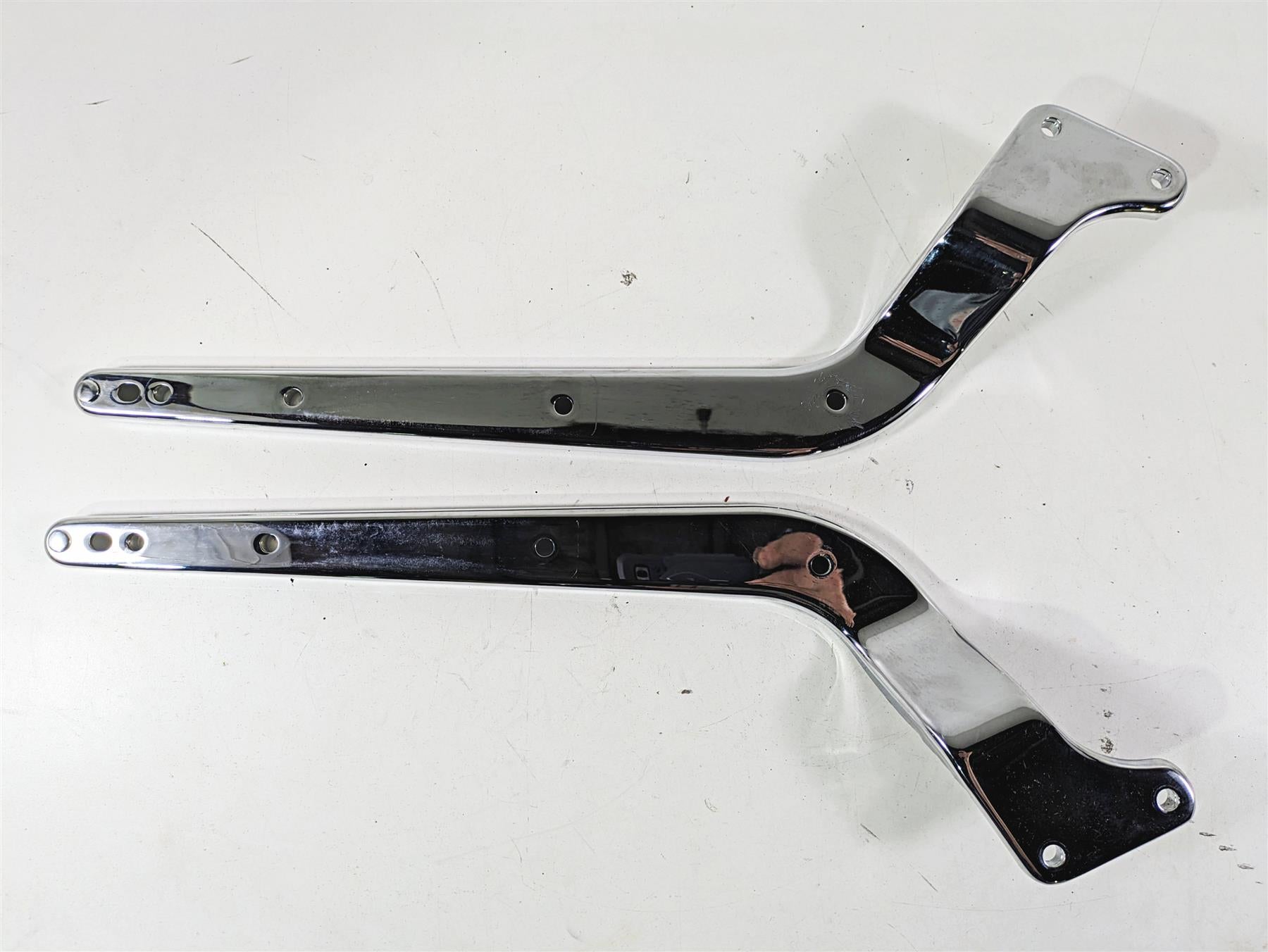 2003 Harley FLSTC Softail Heritage 100th Rear Fender Chrome Braces 59955-03