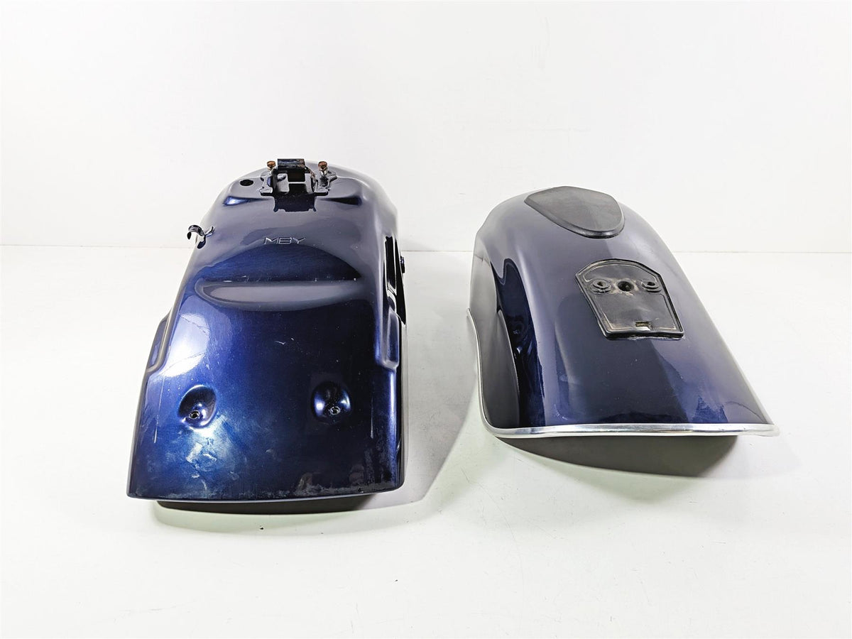2000 Honda GL1500 Valkyrie Interstate Blue Rear Fender Set 80200-MZ0-000Z-Mototech271