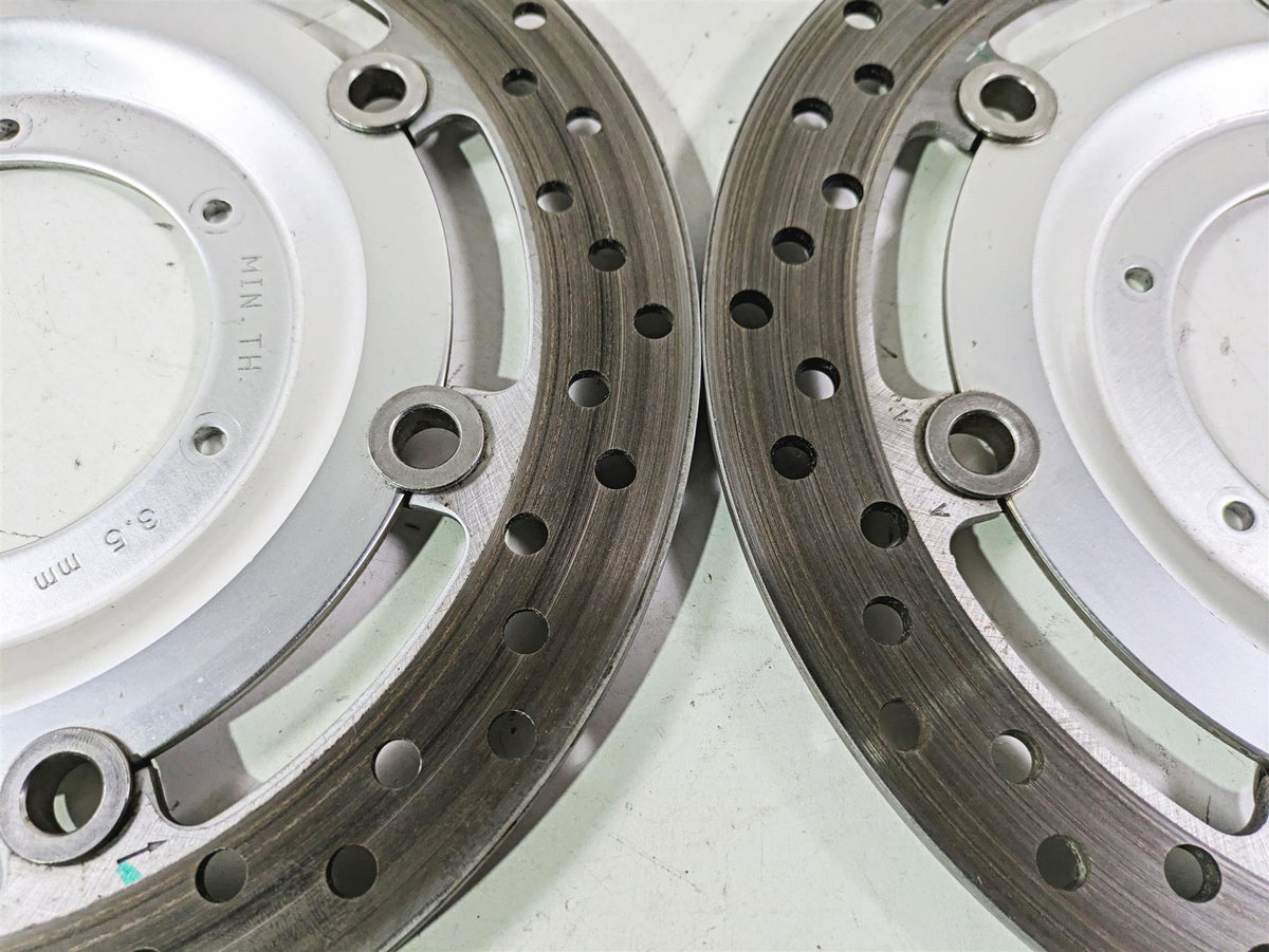 2002 Honda V-Twin VTX1800 C Front Brake Rotor Disc Set 45120-MCH-003 {{ shop.shopifyCountryName }} - Mototech271