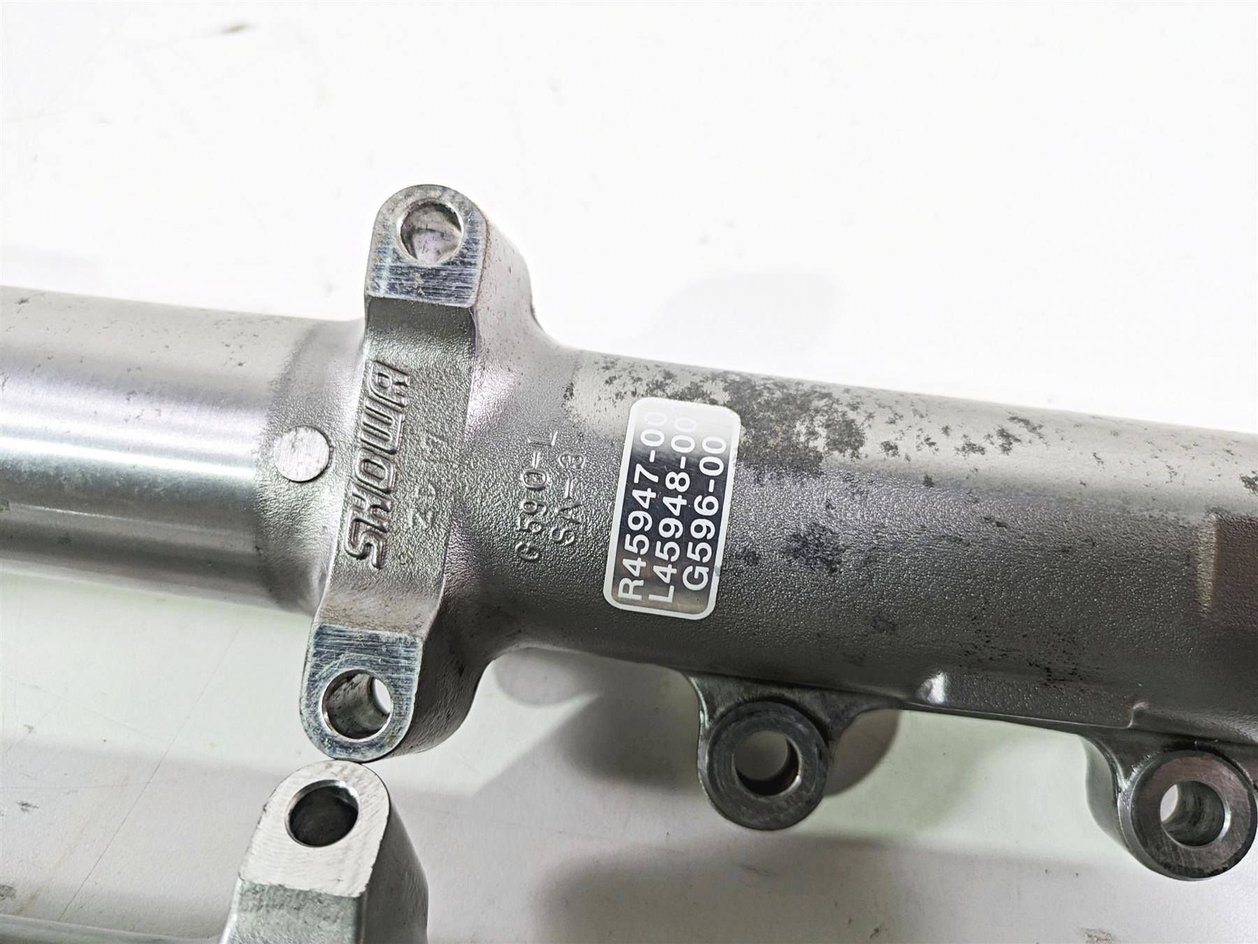 2003 Harley Dyna FXDL Low Rider 100TH Front Fork Leg Set 39mm 45947-00 45948-00 {{ shop.shopifyCountryName }} - Mototech271