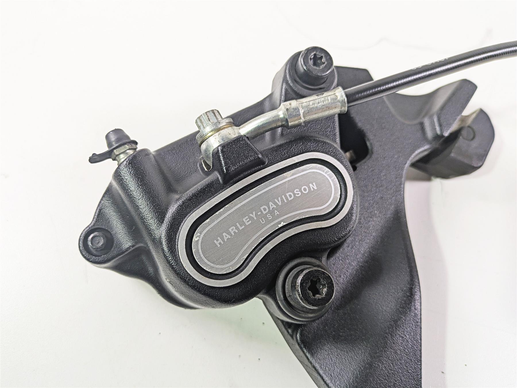 2009 Harley FXDC Dyna Super Glide Rear Brake Caliper + Mount 40908-08 {{ shop.shopifyCountryName }} - Mototech271