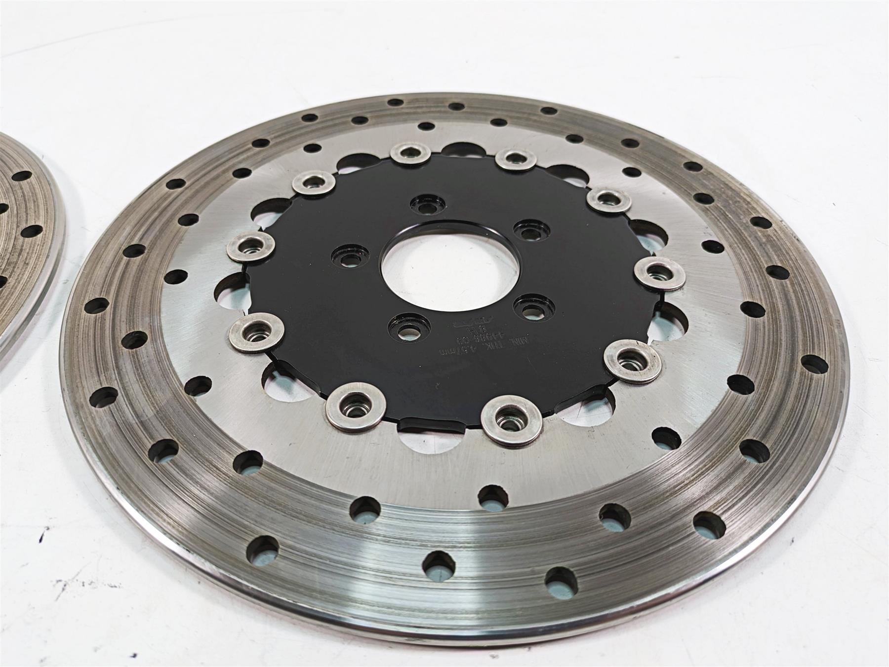 2009 Harley Dyna FXDFSE CVO Fat Bob Sunstar Front Brake Rotor Set 46778-09A {{ shop.shopifyCountryName }} - Mototech271