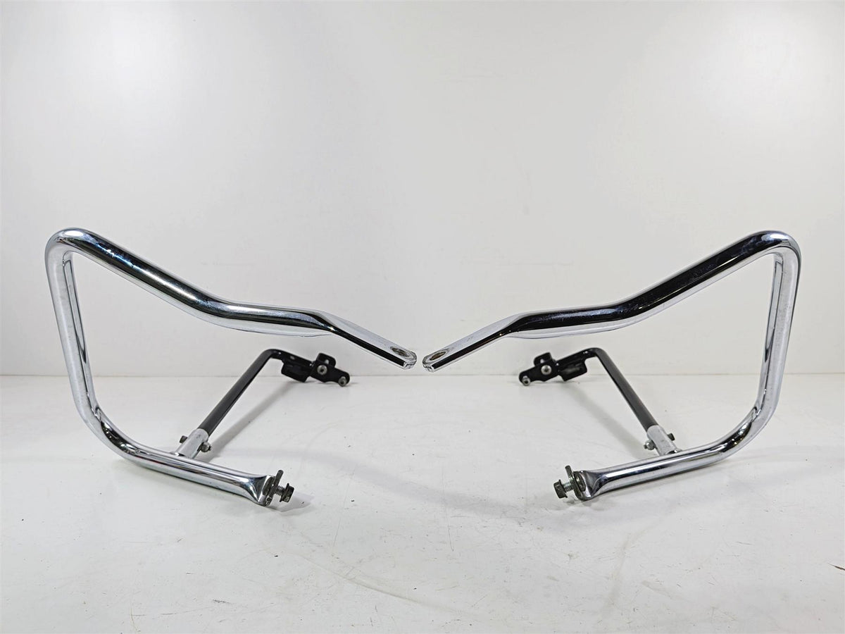 2015 Harley Touring FLTRUSE CVO Road Glide Saddlebag Rail Crash Guards 90202539-Mototech271