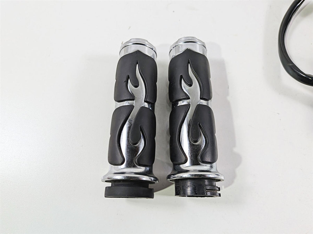 2009 Harley FXCWC Softail Rocker Right Hand Control Switch + Grips 71684-06A {{ shop.shopifyCountryName }} - Mototech271