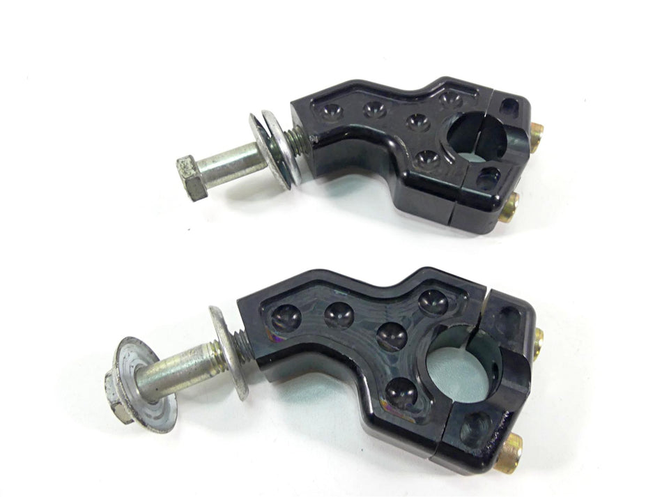 2011 Harley Softail FXS Blackline Joker Machine Dual 2.5" Riser Handlebar Set {{ shop.shopifyCountryName }} - Mototech271