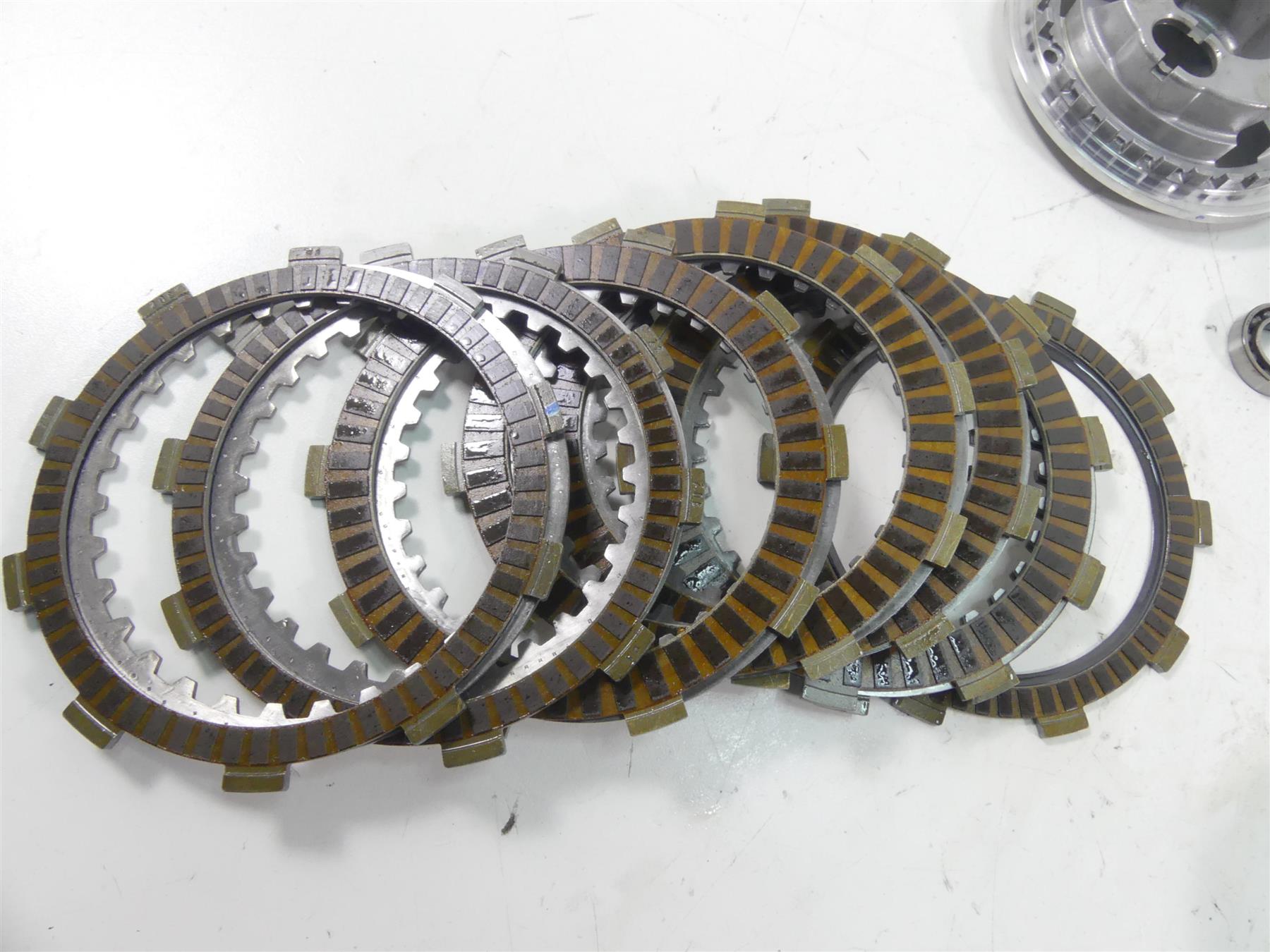 2017 Triumph Thruxton 1200 R Clutch Friction Disc Basket Set T1175500 T1175522 {{ shop.shopifyCountryName }} - Mototech271
