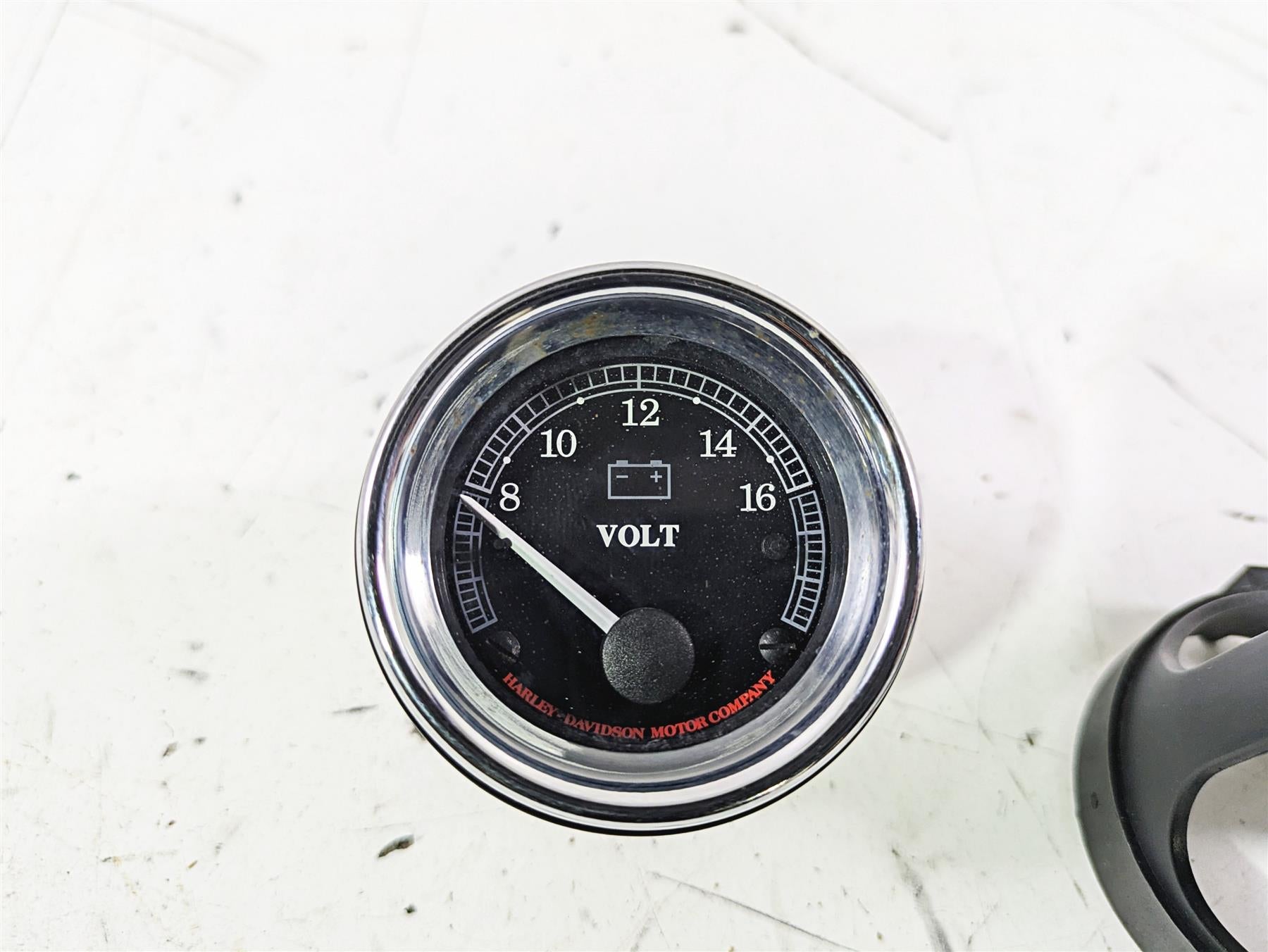 2003 Harley Touring FLHTCUI E-Glide 100th Volt Voltage Meter Gauge Read 74526-96 {{ shop.shopifyCountryName }} - Mototech271