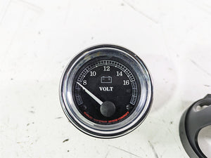 2003 Harley Touring FLHTCUI E-Glide 100th Volt Voltage Meter Gauge Read 74526-96