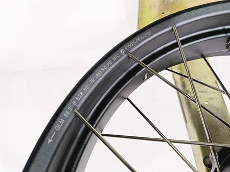 2017 BMW R1200 GS K50 19x3 Front Wheel Spoke Rim - Runout 36318528530 {{ shop.shopifyCountryName }} - Mototech271