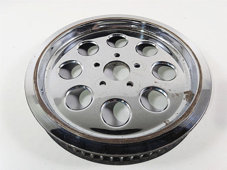 1998 Harley Dyna FXDL Low Rider Belt Pulley 70T 1.5" + Chrome Cover 40225-86A {{ shop.shopifyCountryName }} - Mototech271