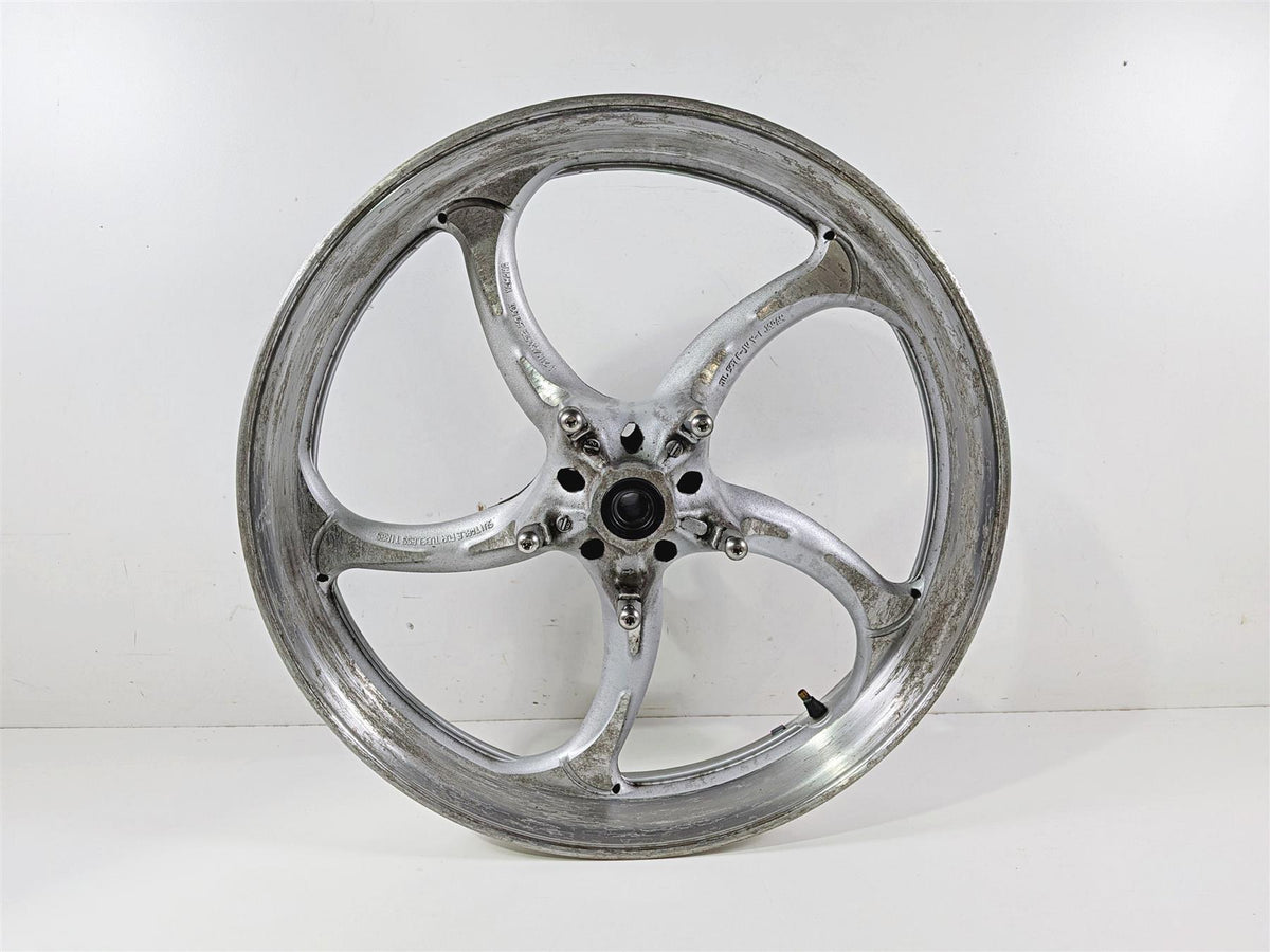 2012 Yamaha XV1900 Raider S Straight Front Wheel Rim 21x3.5 5C7-25168-01-35 {{ shop.shopifyCountryName }} - Mototech271