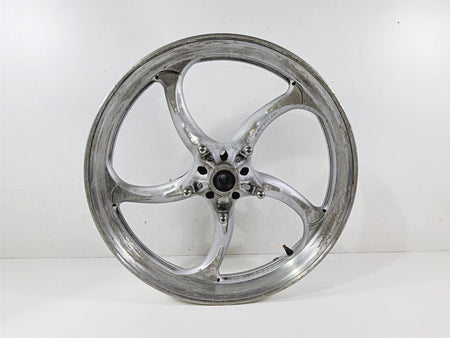 2012 Yamaha XV1900 Raider S Straight Front Wheel Rim 21x3.5 5C7-25168-01-35 {{ shop.shopifyCountryName }} - Mototech271