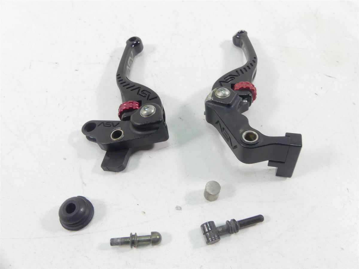 2004 Honda CBR1000RR SC57 Short ASF Brake & Clutch Hand Lever Set CR45E {{ shop.shopifyCountryName }} - Mototech271
