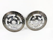 Load image into Gallery viewer, 2016 Harley Touring FLHR Road King  Front Brake Disc Rotor Set 41808-08
