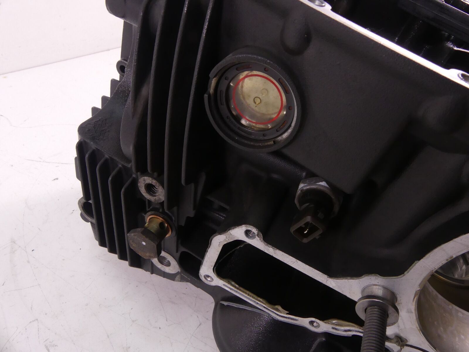 2008 BMW R1200RT K26 Engine Motor Crankcase Crank Case 34K 11117701990 {{ shop.shopifyCountryName }} - Mototech271