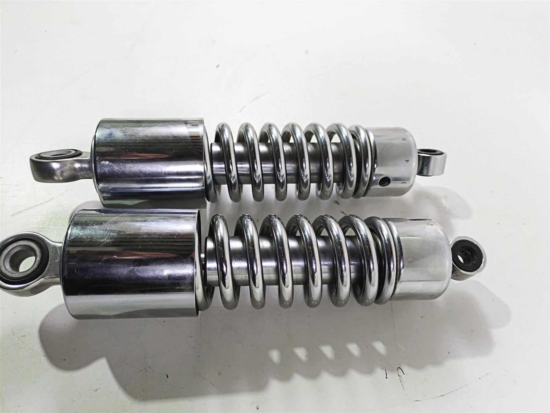 2006 Triumph Rocket 3 Rear Chrome Shock Damper Set T2055401 {{ shop.shopifyCountryName }} - Mototech271