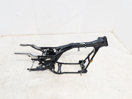 2004 Harley Touring FLTRI Road Glide Straight Frame Chassis & Swingarm with Clean Iowa Title T47900-02A-Mototech271