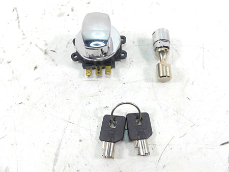 2006 Harley Softail FXSTSI Springer Ignition Switch Key Steering Lock 71450-04 {{ shop.shopifyCountryName }} - Mototech271