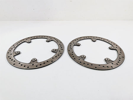 2014 BMW S1000RR K46 Straight Front Brake Rotor Disc Set 320mm 34117723493 {{ shop.shopifyCountryName }} - Mototech271