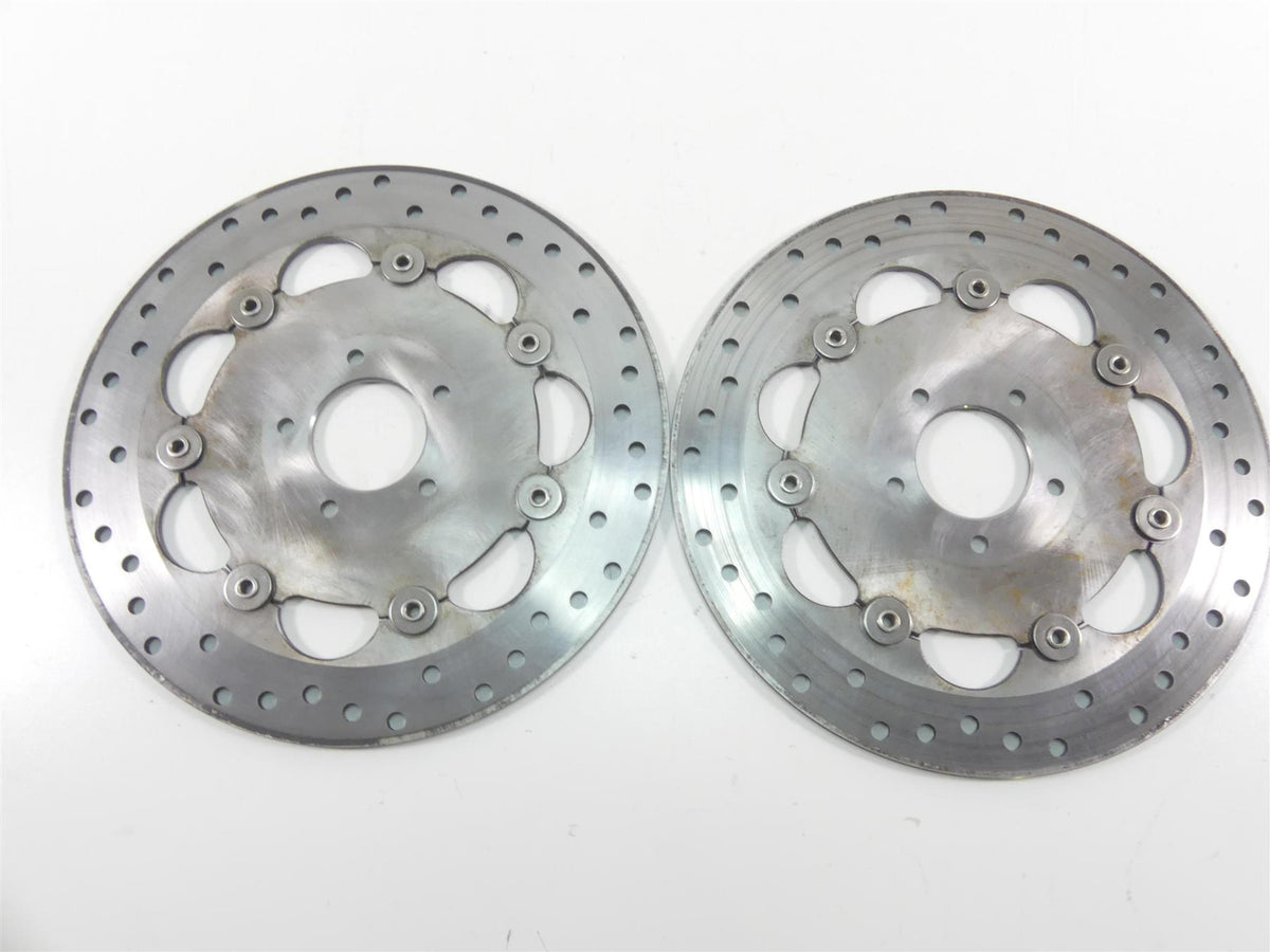 2014 Harley FXDF Dyna Fat Bob Sunstar Front Brake Rotor Disc Set 46717-10 {{ shop.shopifyCountryName }} - Mototech271