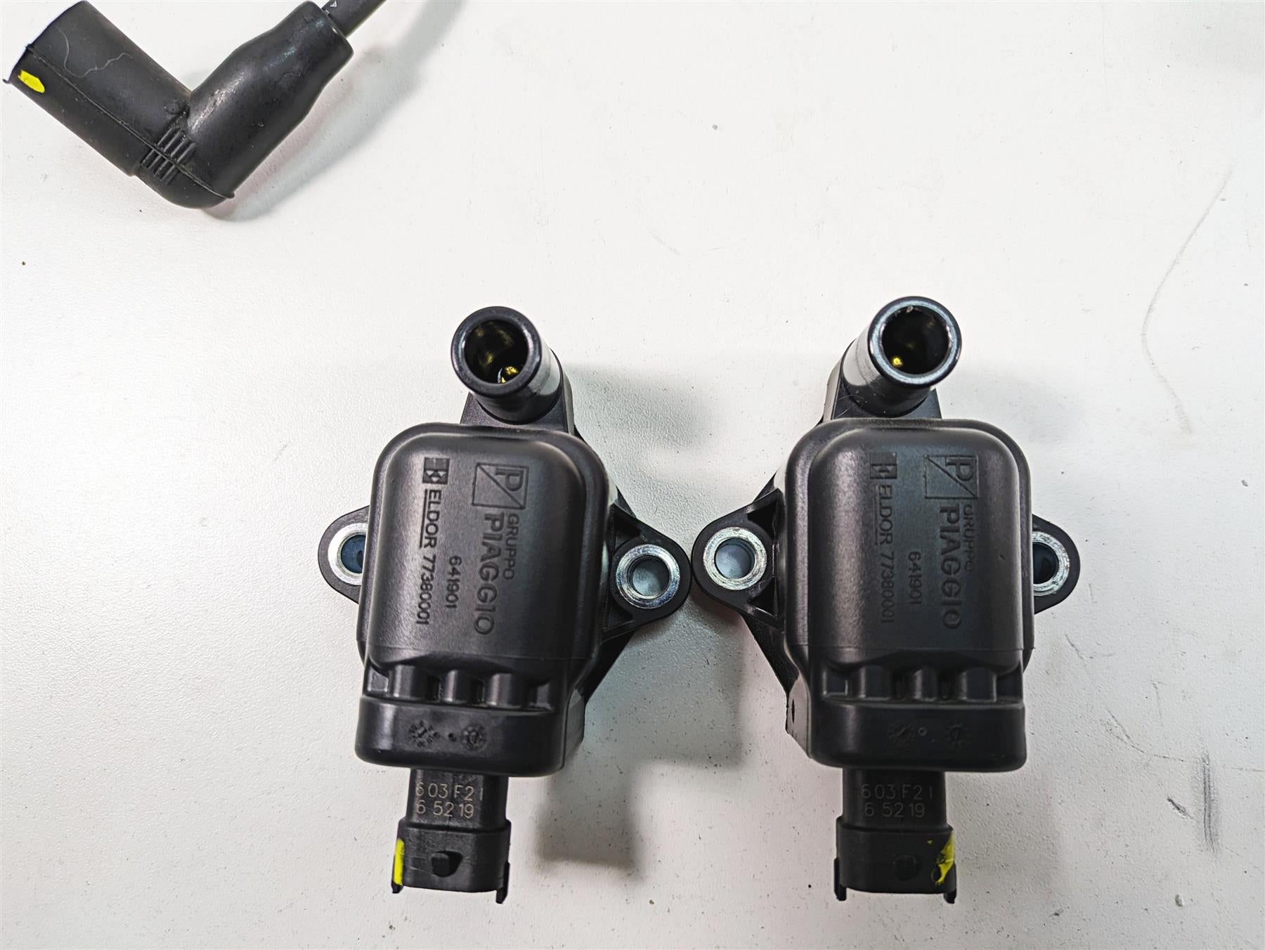 2020 Moto Guzzi V85 TT Adventure Eldor Ignition Coil Wires Plug Set 641901 {{ shop.shopifyCountryName }} - Mototech271