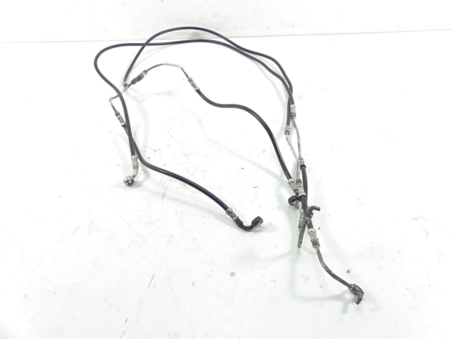 2011 Harley Touring FLTRX Road Glide Front Abs Brake Line Set 42161-09 41679-09 {{ shop.shopifyCountryName }} - Mototech271