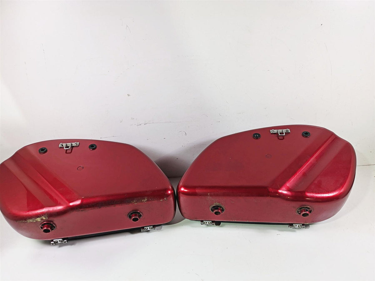 2008 Kawasaki VN1600 Vulcan Nomad Saddlebag Saddle Bag Set 14041-1130-17K {{ shop.shopifyCountryName }} - Mototech271
