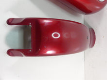 Load image into Gallery viewer, 1999 Harley FXSTS Softail Springer Fuel Tank Fender Red Pearl Set 61290-97
