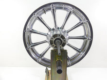 Load image into Gallery viewer, 2009 Harley FLHTCU SE4 CVO E-Glide Straight Chrome 17x3 Front Wheel Rim 42171-09
