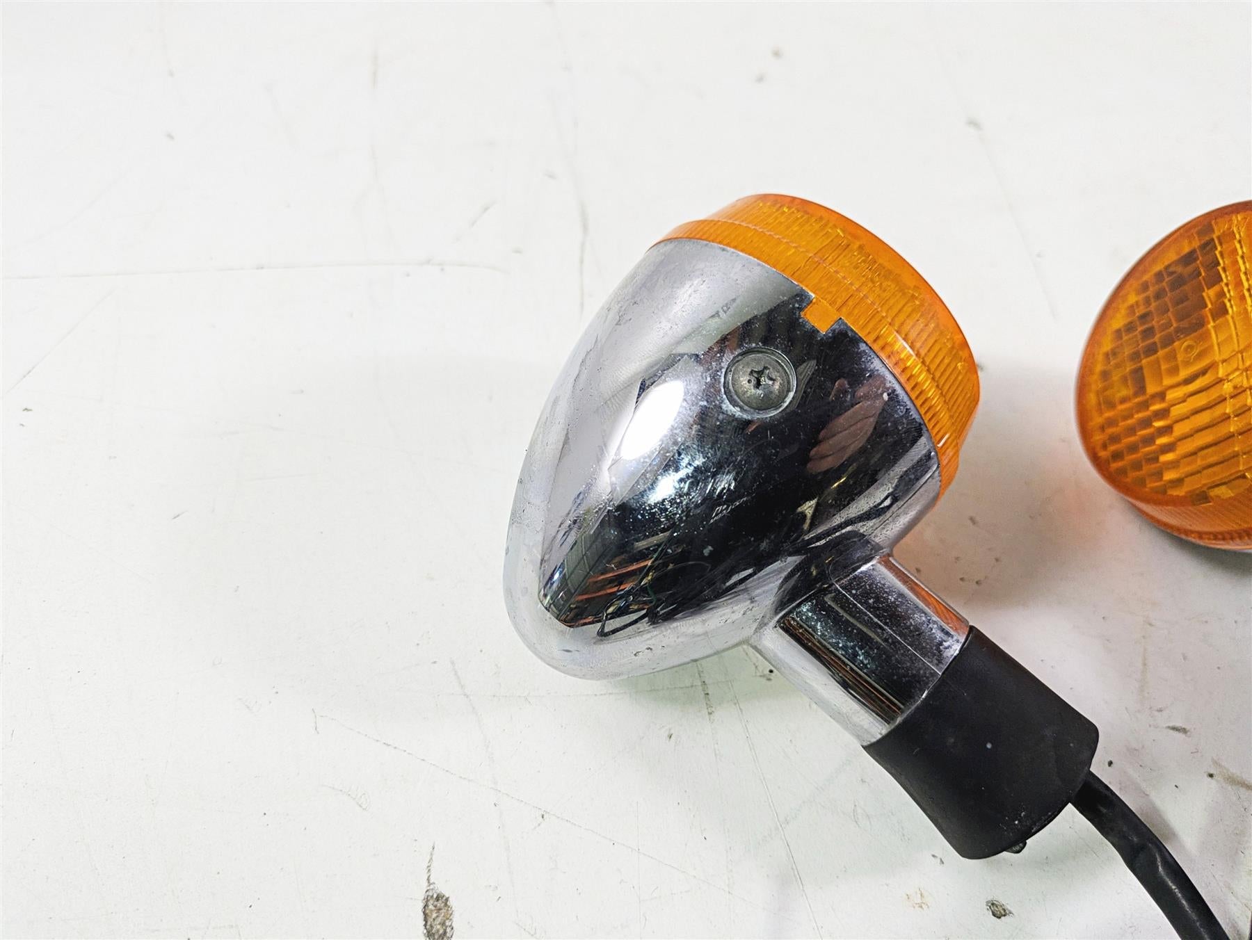 2002 Honda V-Twin VTX1800 C Rear Blinkers Turn Signal Set - Read 33600-MCH-003 {{ shop.shopifyCountryName }} - Mototech271