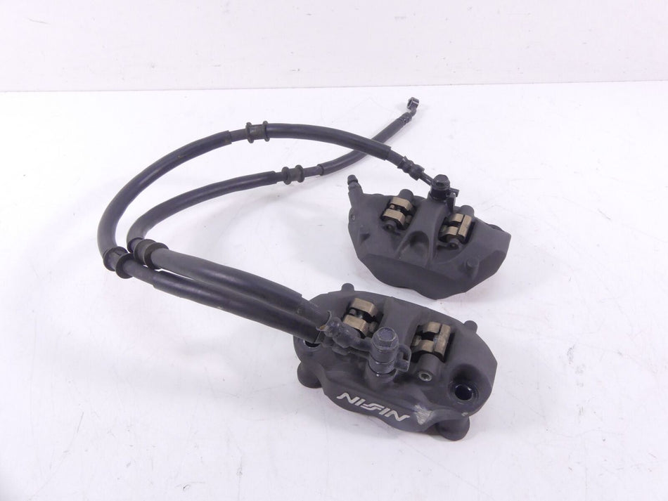 2017 Kawasaki ZX636 ZX6R Ninja Front Nissin Brake Caliper Set -Read 43080-0111-D {{ shop.shopifyCountryName }} - Mototech271