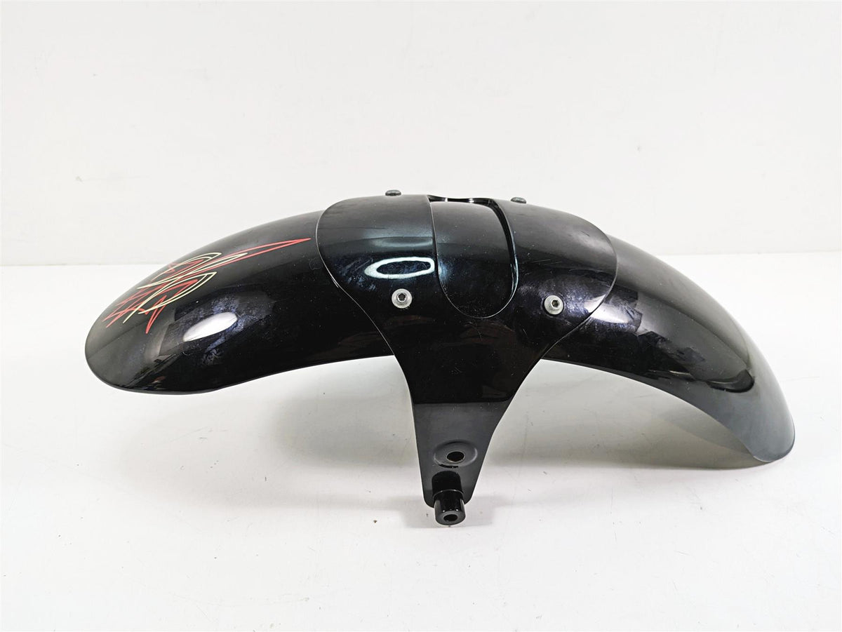 2009 Harley Softail FLSTSB Cross Bones Front Fender & Bracket 59495-08BEO {{ shop.shopifyCountryName }} - Mototech271