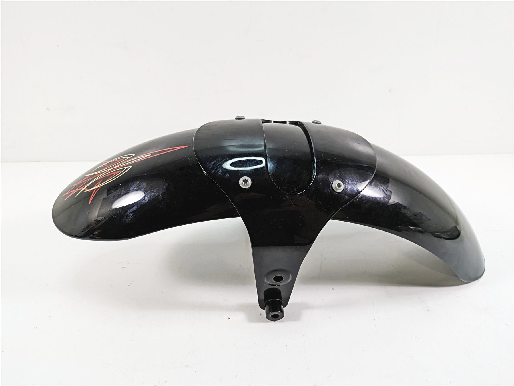 2009 Harley Softail FLSTSB Cross Bones Front Fender & Bracket 59495-08BEO {{ shop.shopifyCountryName }} - Mototech271