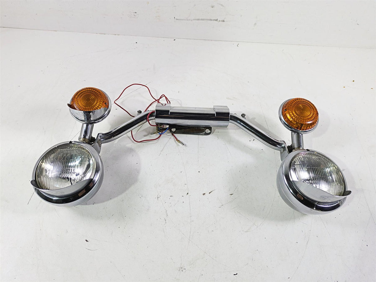 2004 Yamaha XVZ1300 Royal Star Front Blinker Turn Signal Spot Light Set {{ shop.shopifyCountryName }} - Mototech271