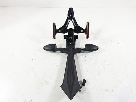 2023 Triumph Street Triple 765 RS Rear License Plate Holder & Blinker T2302024 {{ shop.shopifyCountryName }} - Mototech271