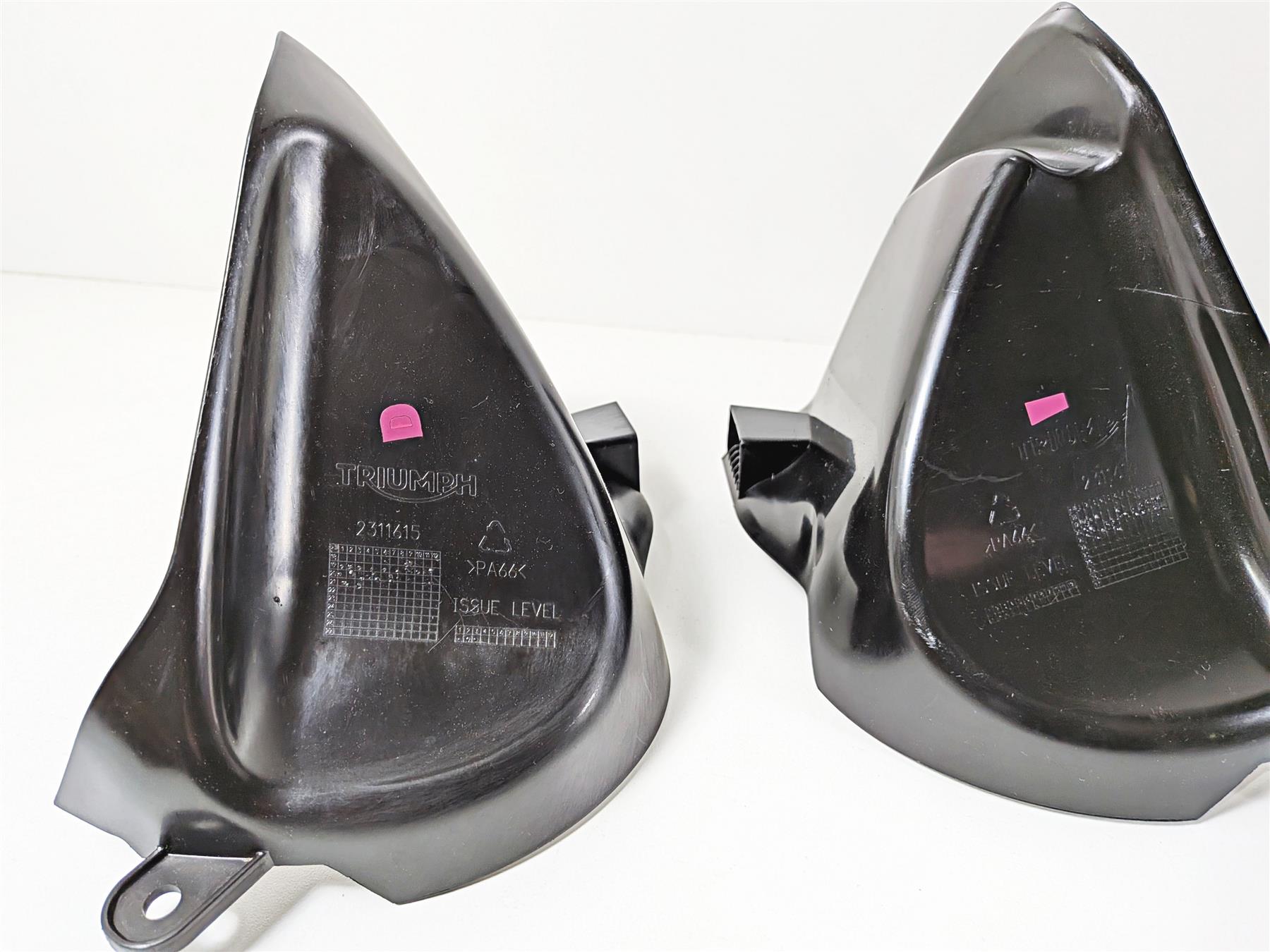 2022 Triumph Tiger 900 GT Pro Frame Cover Plastic Infill Fairing Set T2311424 {{ shop.shopifyCountryName }} - Mototech271