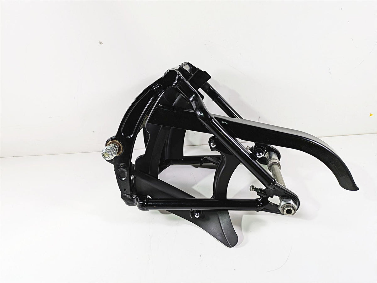 2009 Harley FLSTSB Cross Bones Rear Swing Arm Swingarm + Axle 47573-11BHP {{ shop.shopifyCountryName }} - Mototech271