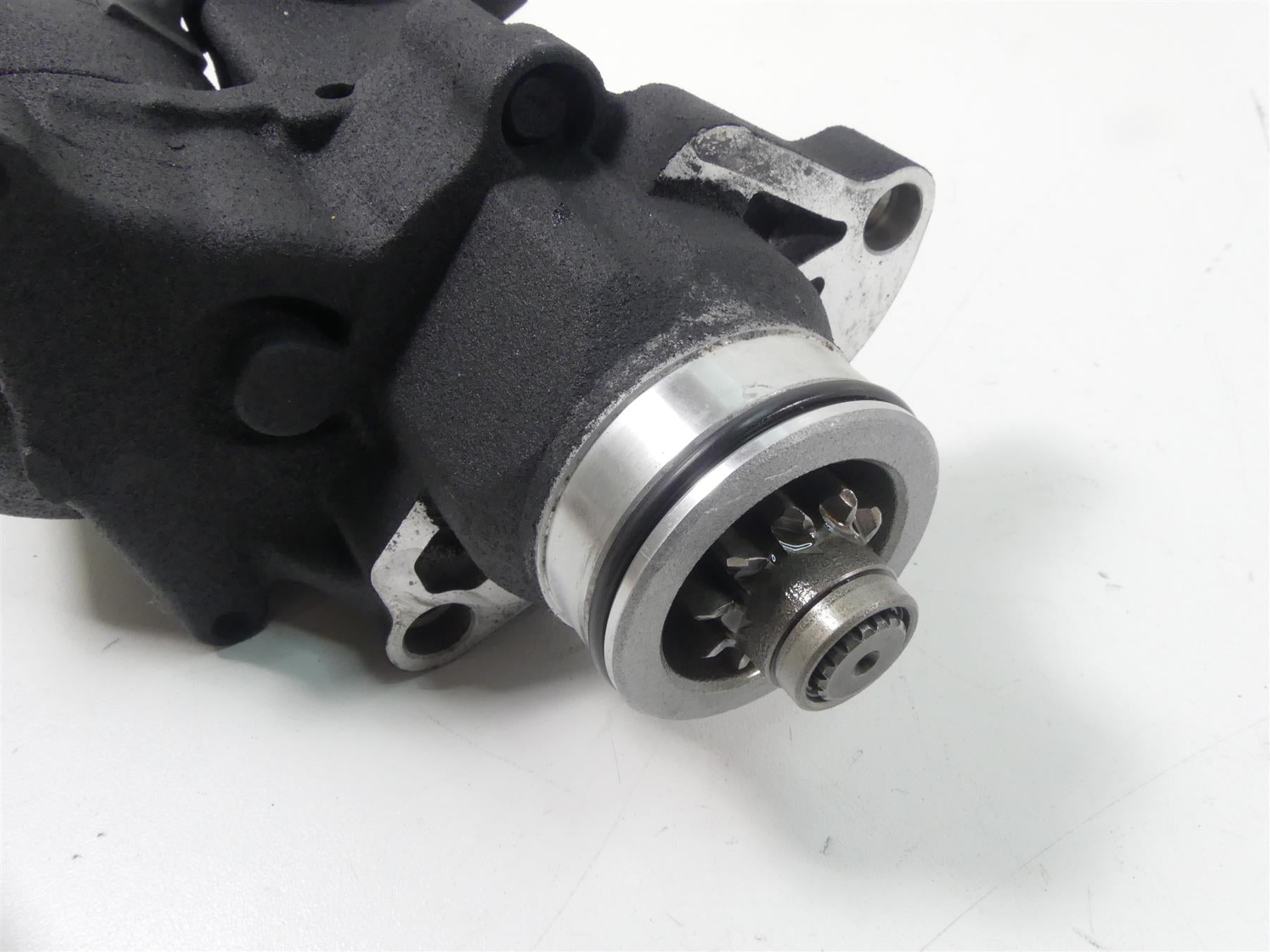 2016 Harley Touring FLTRX Road Glide Engine Starter Motor + Cover 31618-06 {{ shop.shopifyCountryName }} - Mototech271
