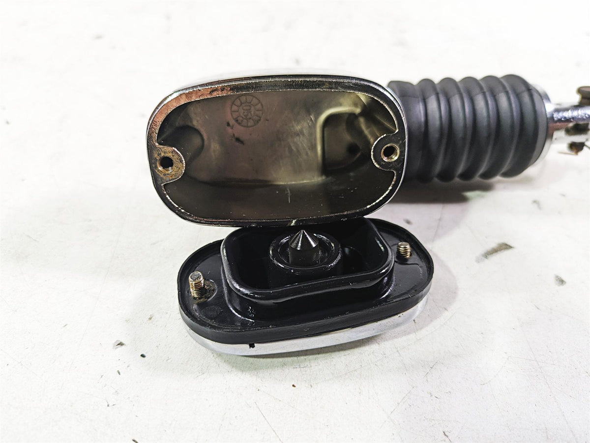 2002 Harley FLSTC Softail Heritage Chrome Rear Brake Master Cylinder 41755-99 {{ shop.shopifyCountryName }} - Mototech271