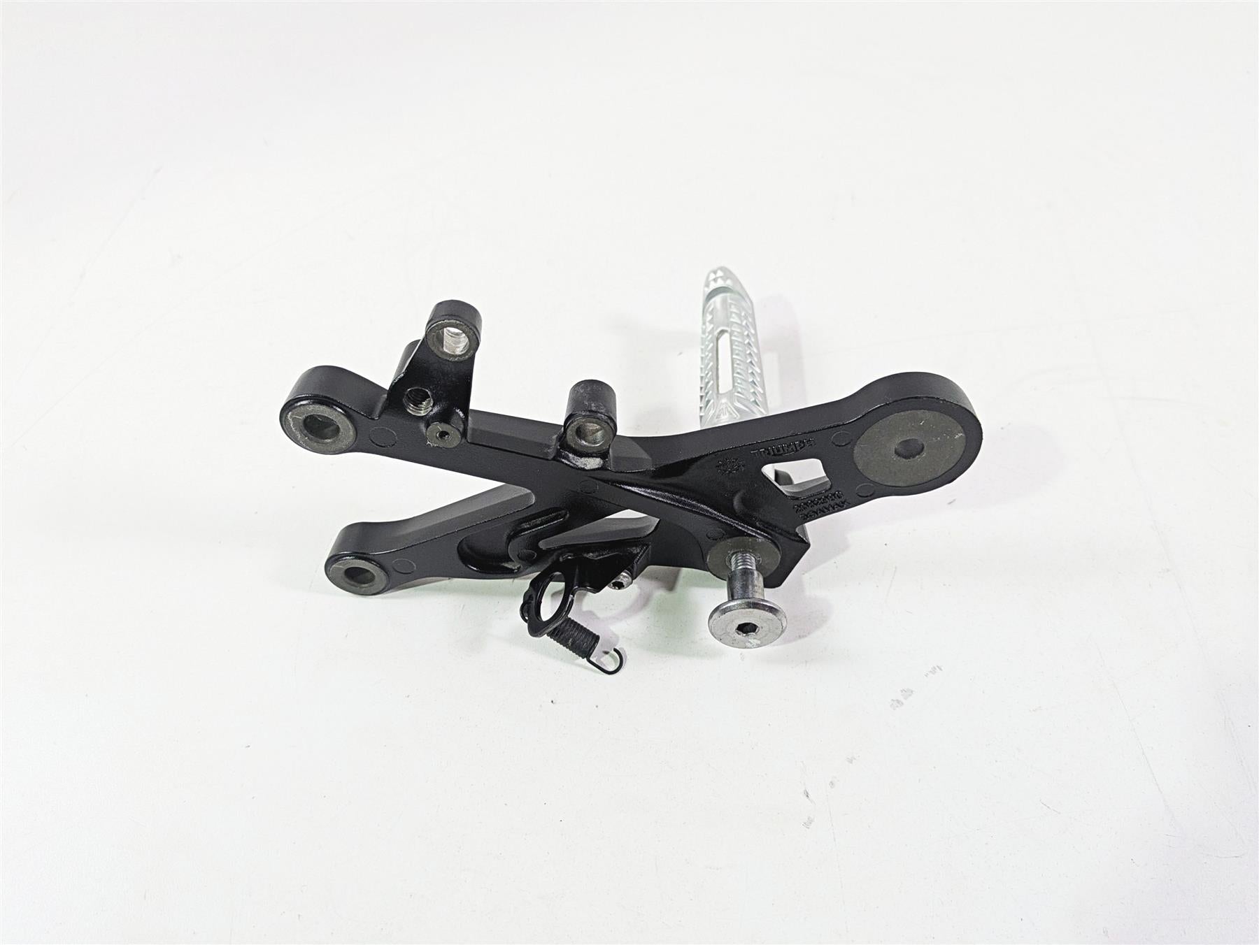 2024 Triumph Street Triple 765 R Right Rider Footpeg & Mount Set T2082980 {{ shop.shopifyCountryName }} - Mototech271