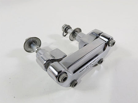 2011 Harley FXDF Dyna Fat Bob Chrome Milwaukee Handlebar Riser Clamps 55900025 {{ shop.shopifyCountryName }} - Mototech271