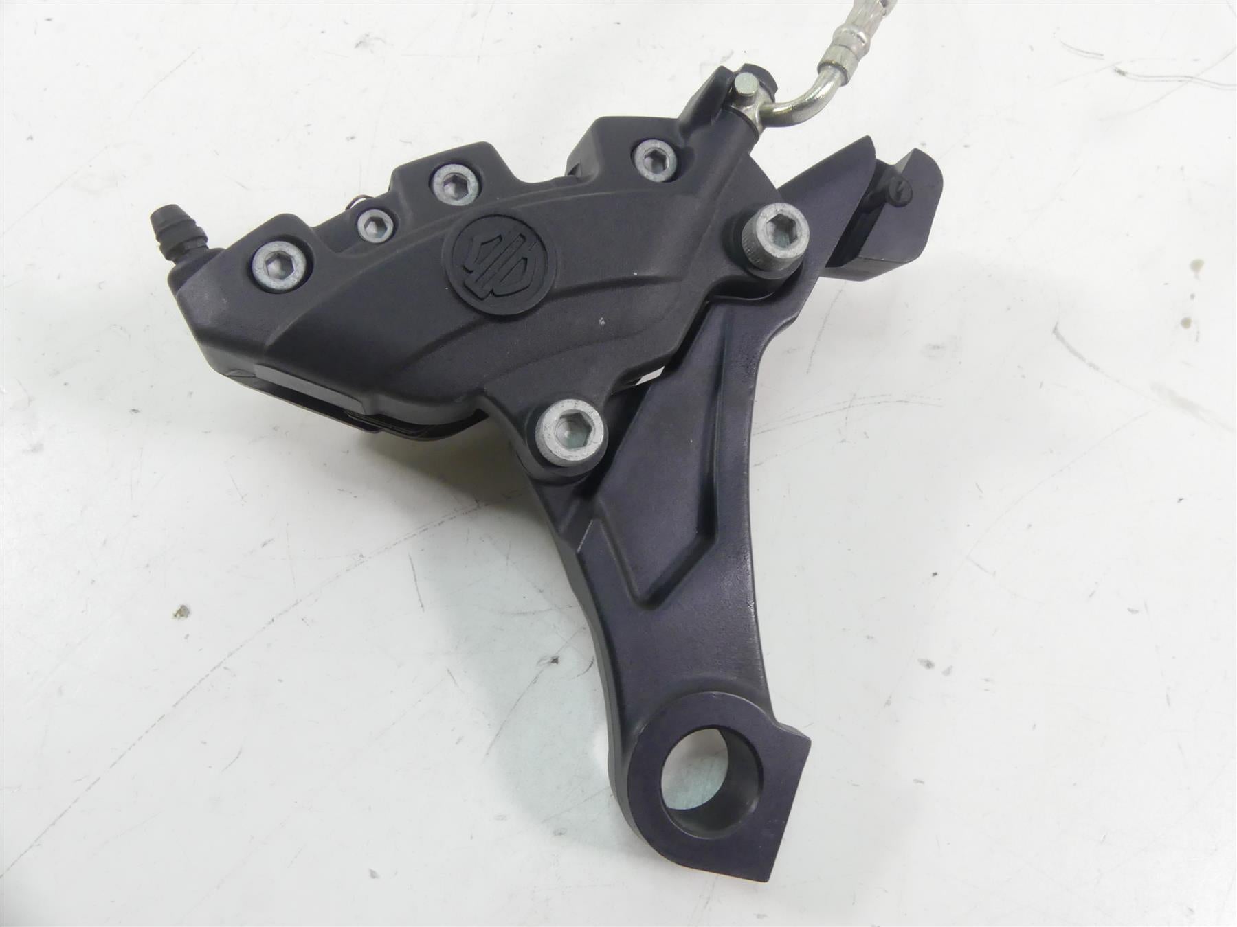 2016 Harley Touring FLTRX Road Glide Rear Brembo Brake Caliper + Line 44080-08 {{ shop.shopifyCountryName }} - Mototech271