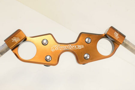 2008 Suzuki GSX1300R GSX1300 R Hayabusa Upper Bracket With Handlebars 56210-15H0 {{ shop.shopifyCountryName }} - Mototech271