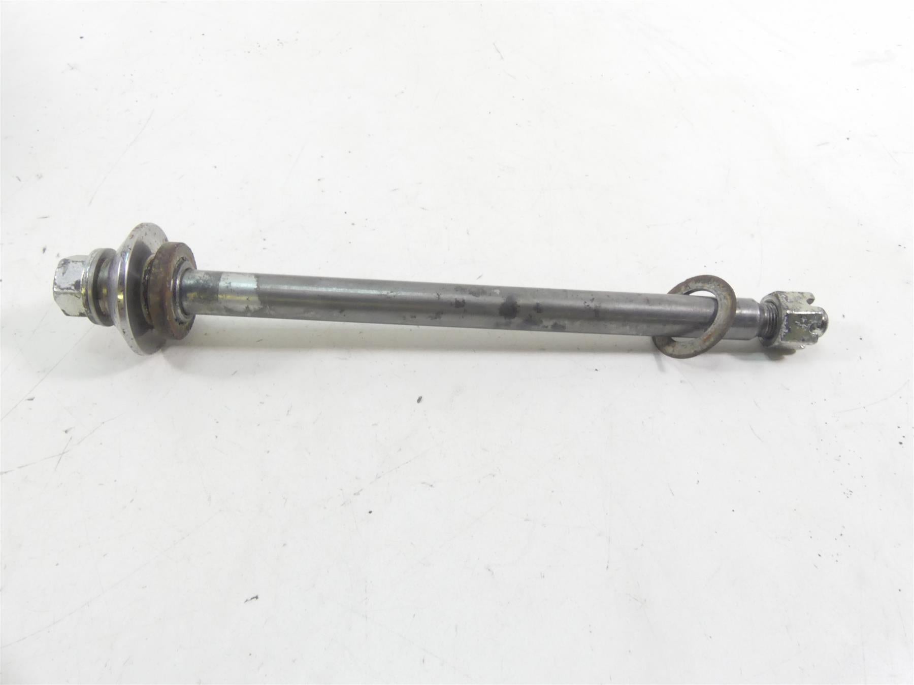 2005 Harley Softail FLSTSC Heritage Springer Front Wheel Spindle Axle 41116-97 {{ shop.shopifyCountryName }} - Mototech271