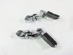2011 Harley Touring FLHTCUSE CVO E-Glide Chrome Highway Foot Peg Rest Set | Mototech271