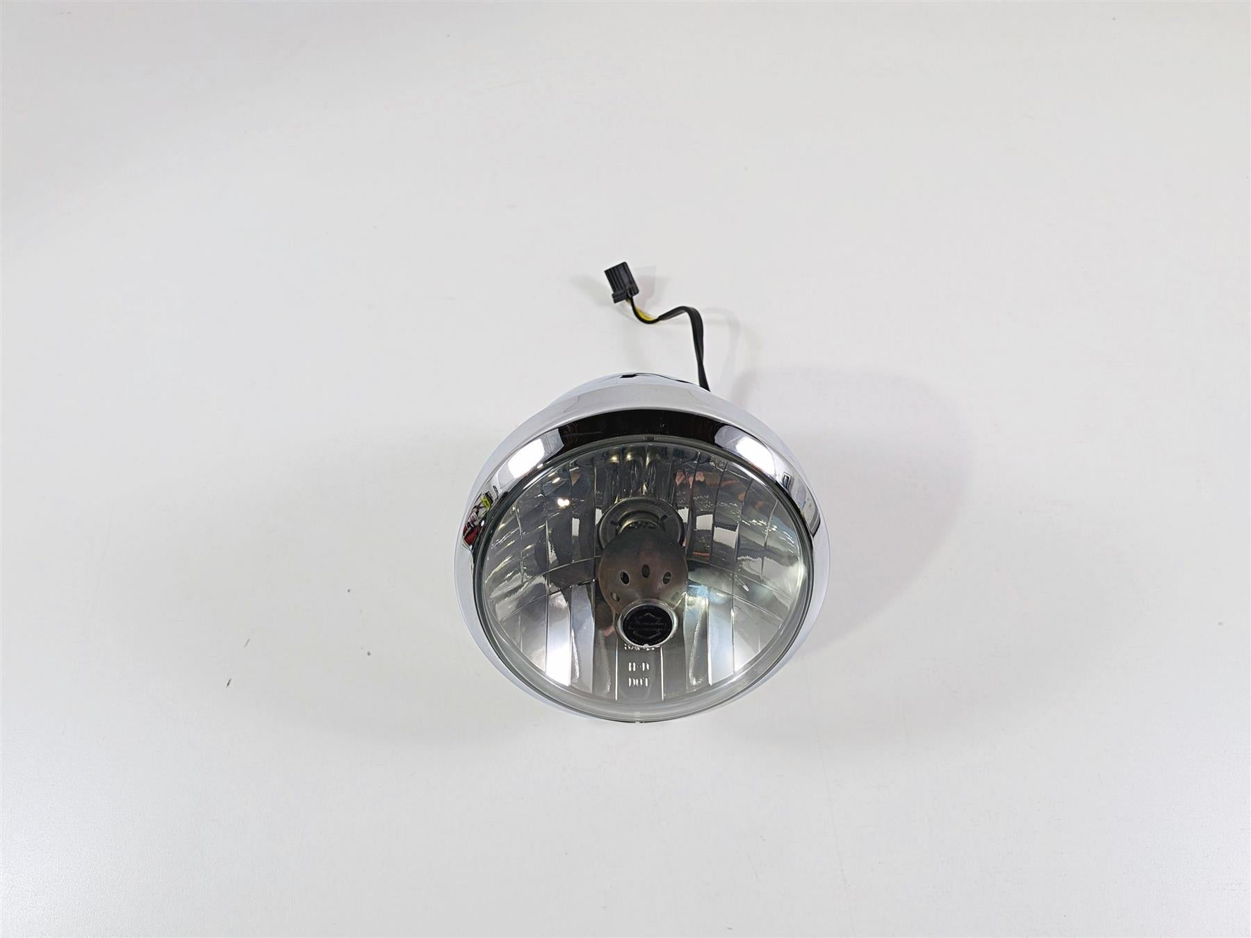 2009 Harley FXCWC Softail Rocker Headlight Head Light Lamp & Mount 69453-08 {{ shop.shopifyCountryName }} - Mototech271